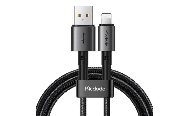 Mcdodo CA-3580 USB-A to Lightning cable, 1.2m - black